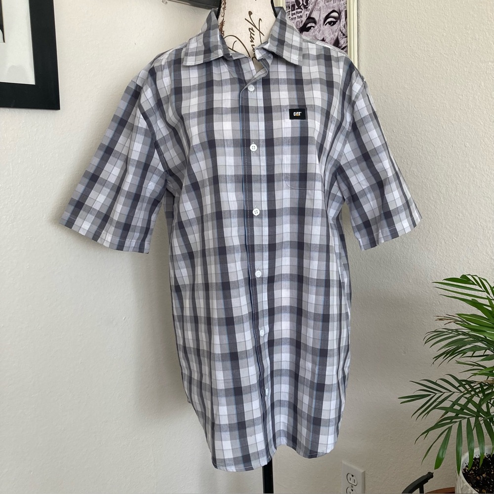 Caterpillar men’s button down Lrg